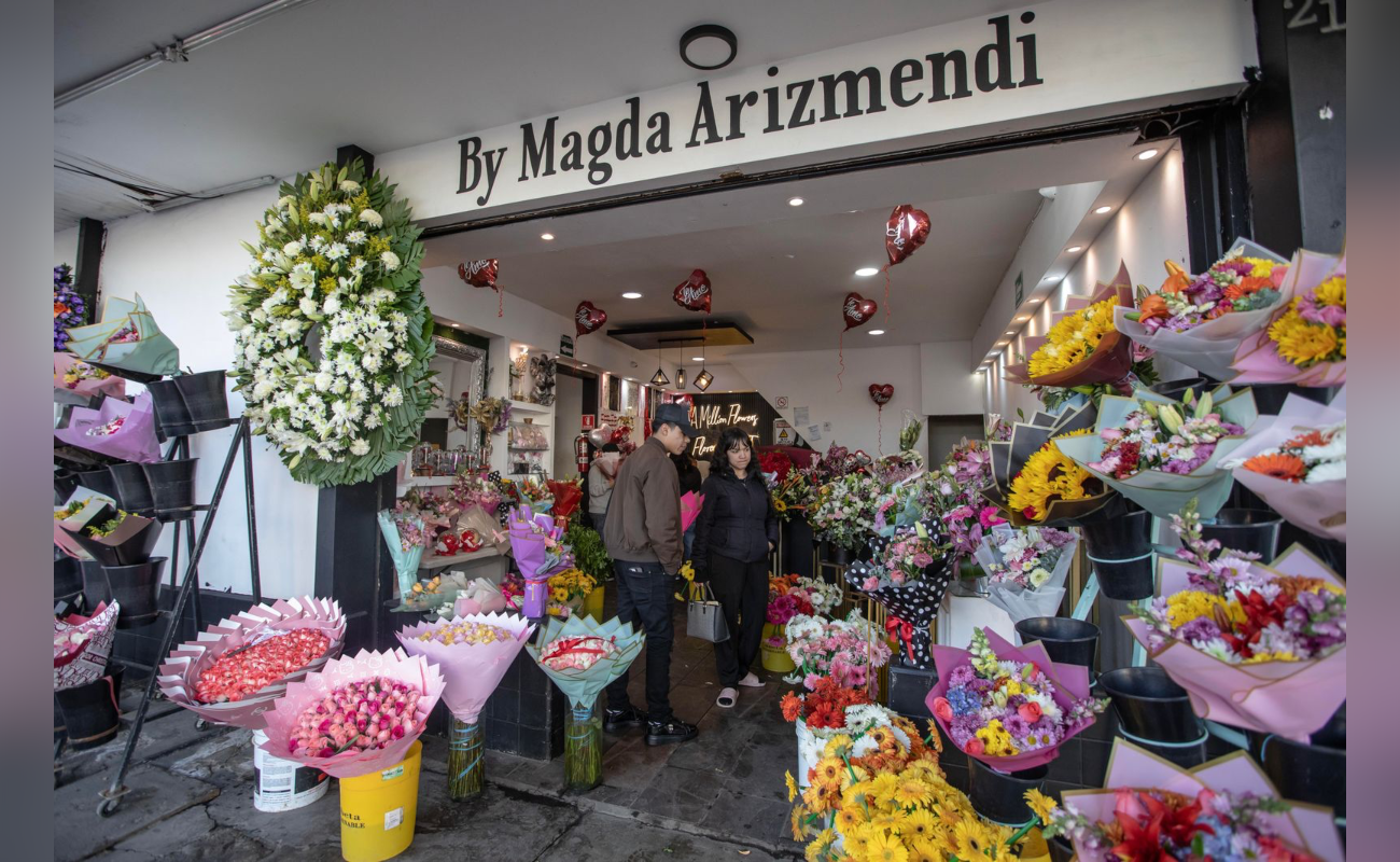 Vendedores de flores aumentan sus ventas hasta un 40%