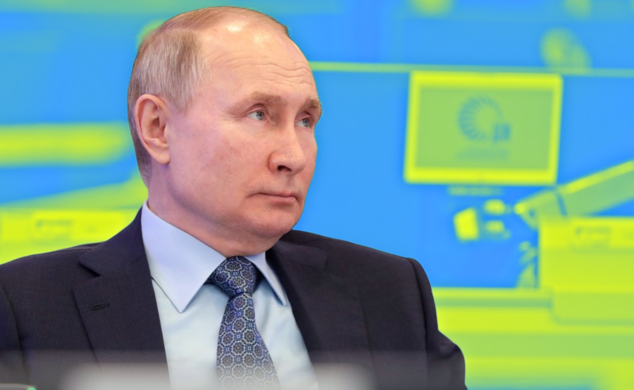 Decreta Putin que gas de Rusia debe pagarse en rublos y en bancos rusos