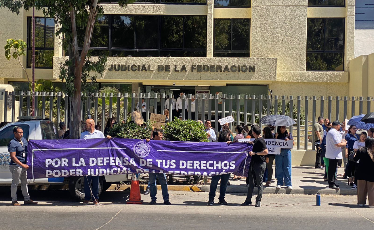 Se unen jueces y magistrados a paro de labores en Poder Judicial