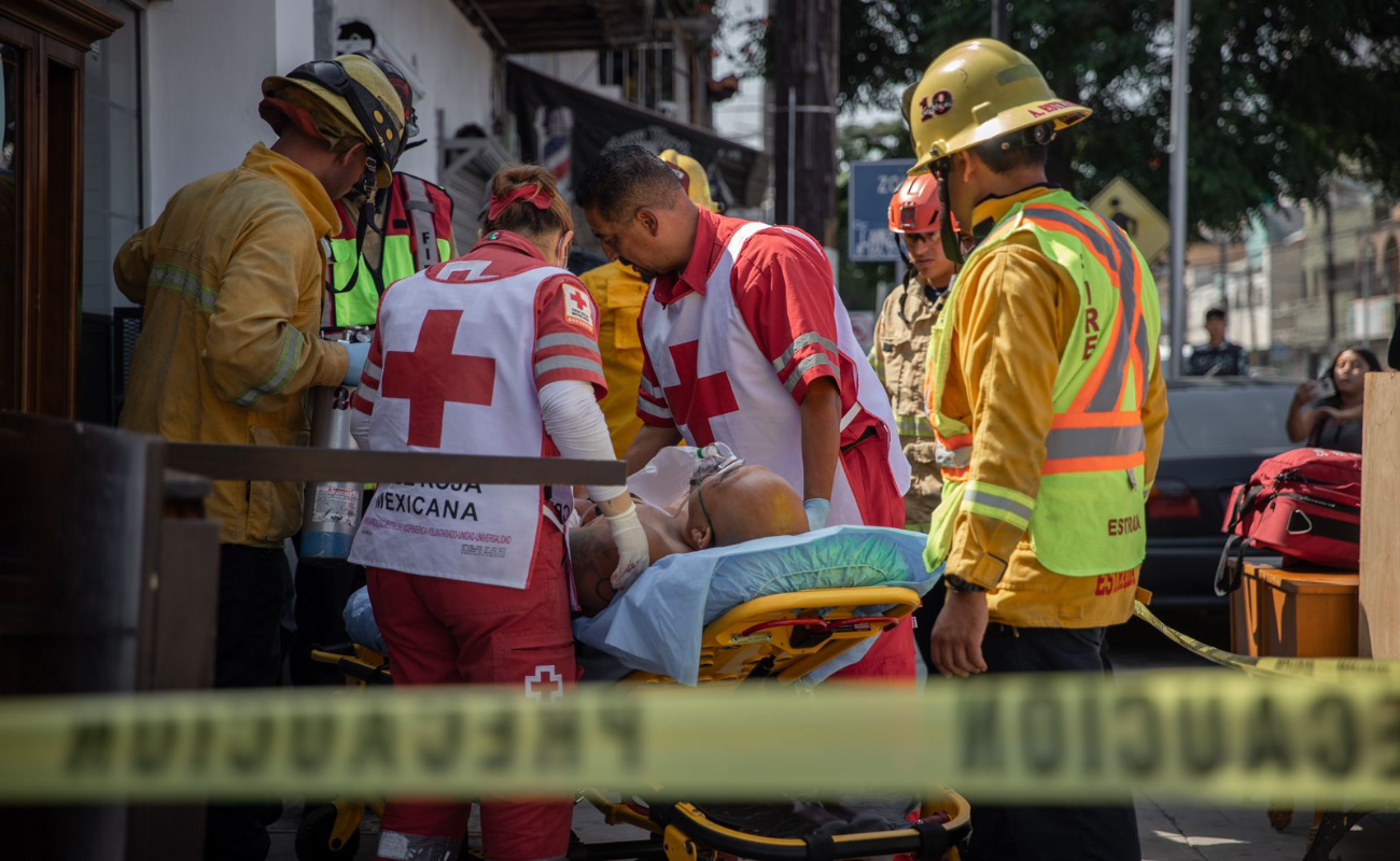 Hombre es atacado a balazos en la Zona Centro de la ciudad