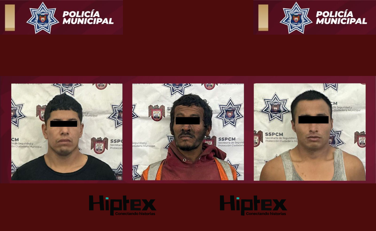 Captura Policía Municipal a involucrados en triple intento de homicidio