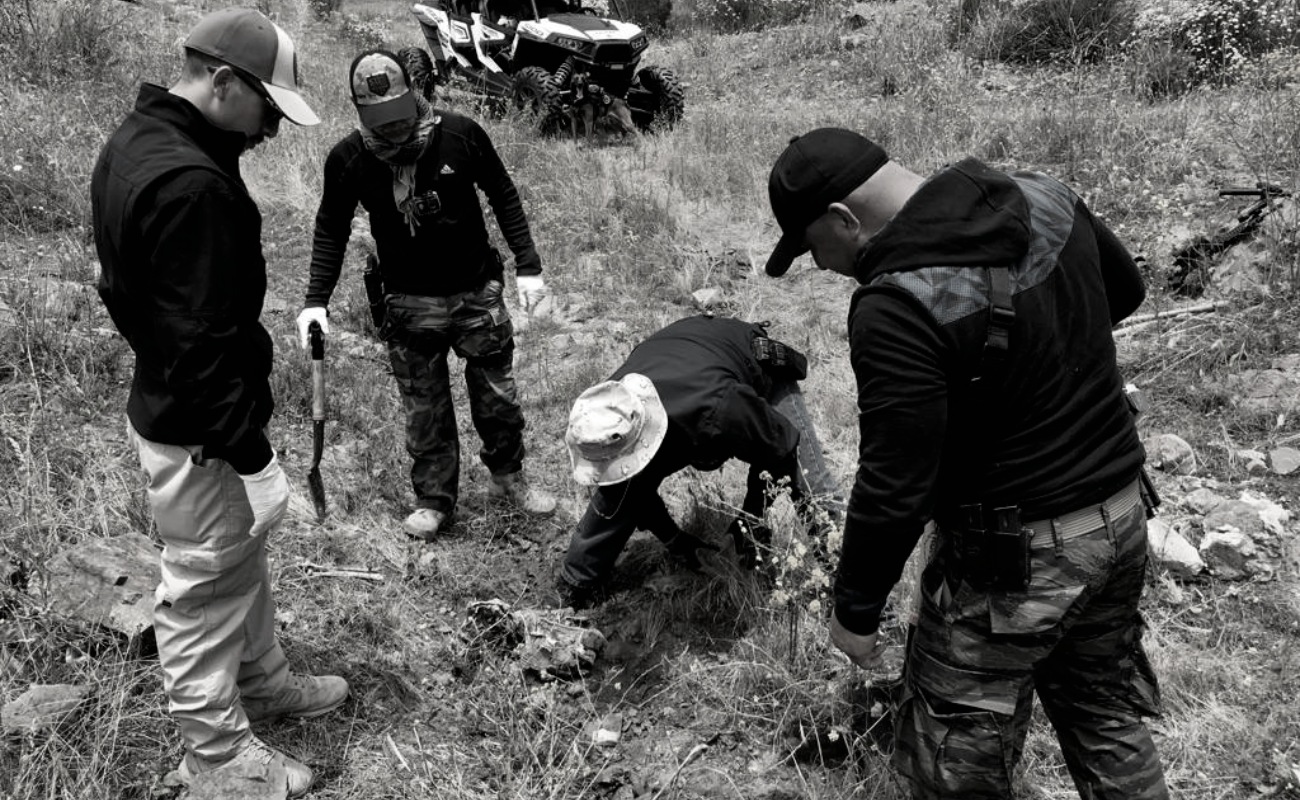 Localizan restos humanos enterrados en Hacienda las Delicias