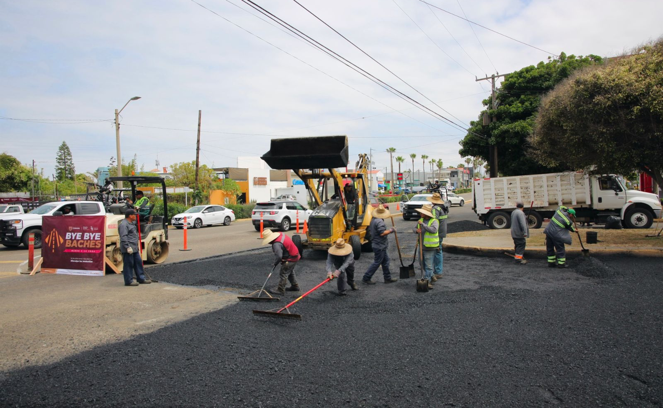 Rehabilitan más de 150 mil metros cuadrados de vialidades en cinco meses en Tijuana