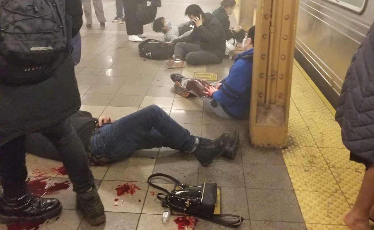 Tiroteo en el Metro de Nueva York deja 13 personas heridas