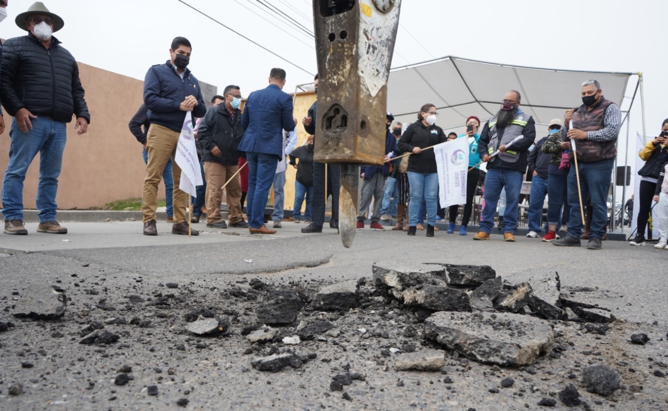 Arrancó plan emergente de bacheo 2021 en Ensenada