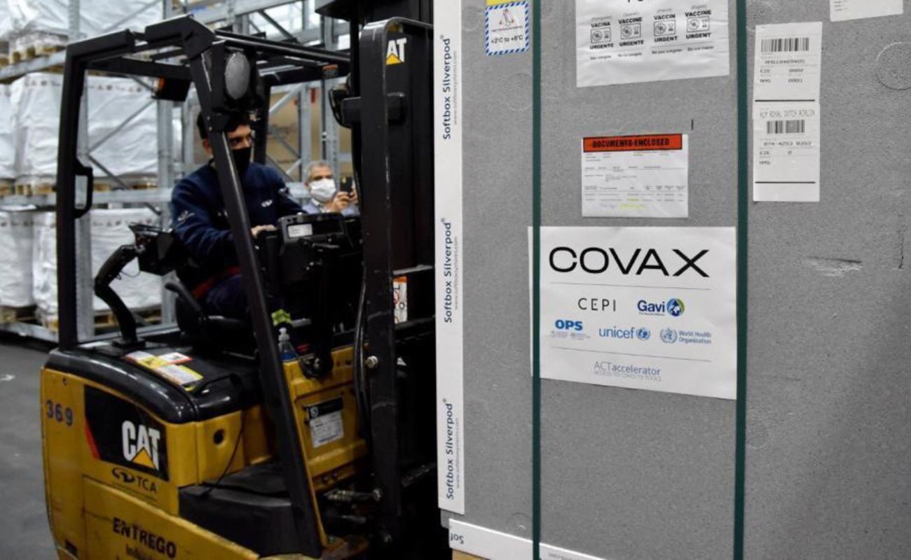 Llegarán vacunas Covid a 100 países en desarrollo en las próximas dos semanas: Covax