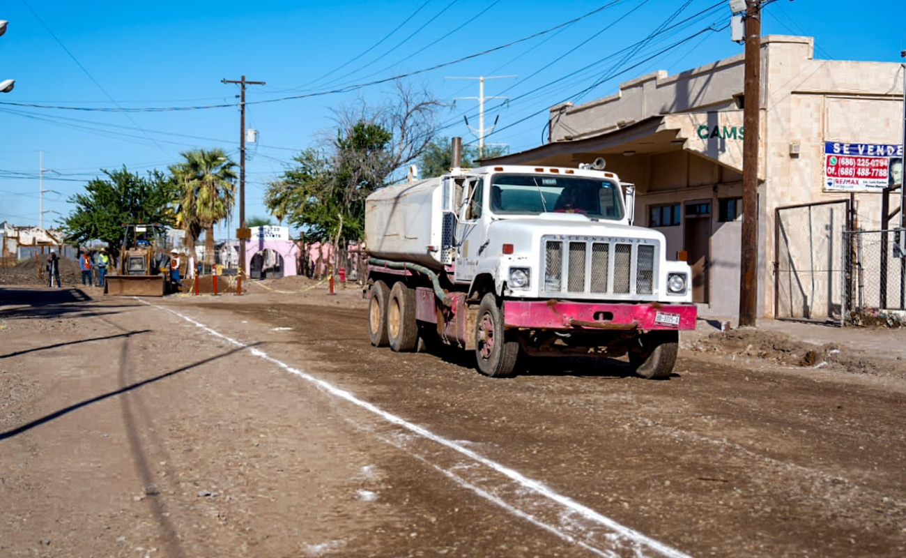 Supervisan rehabilitación de la Av. Sebastián Lerdo de Tejada