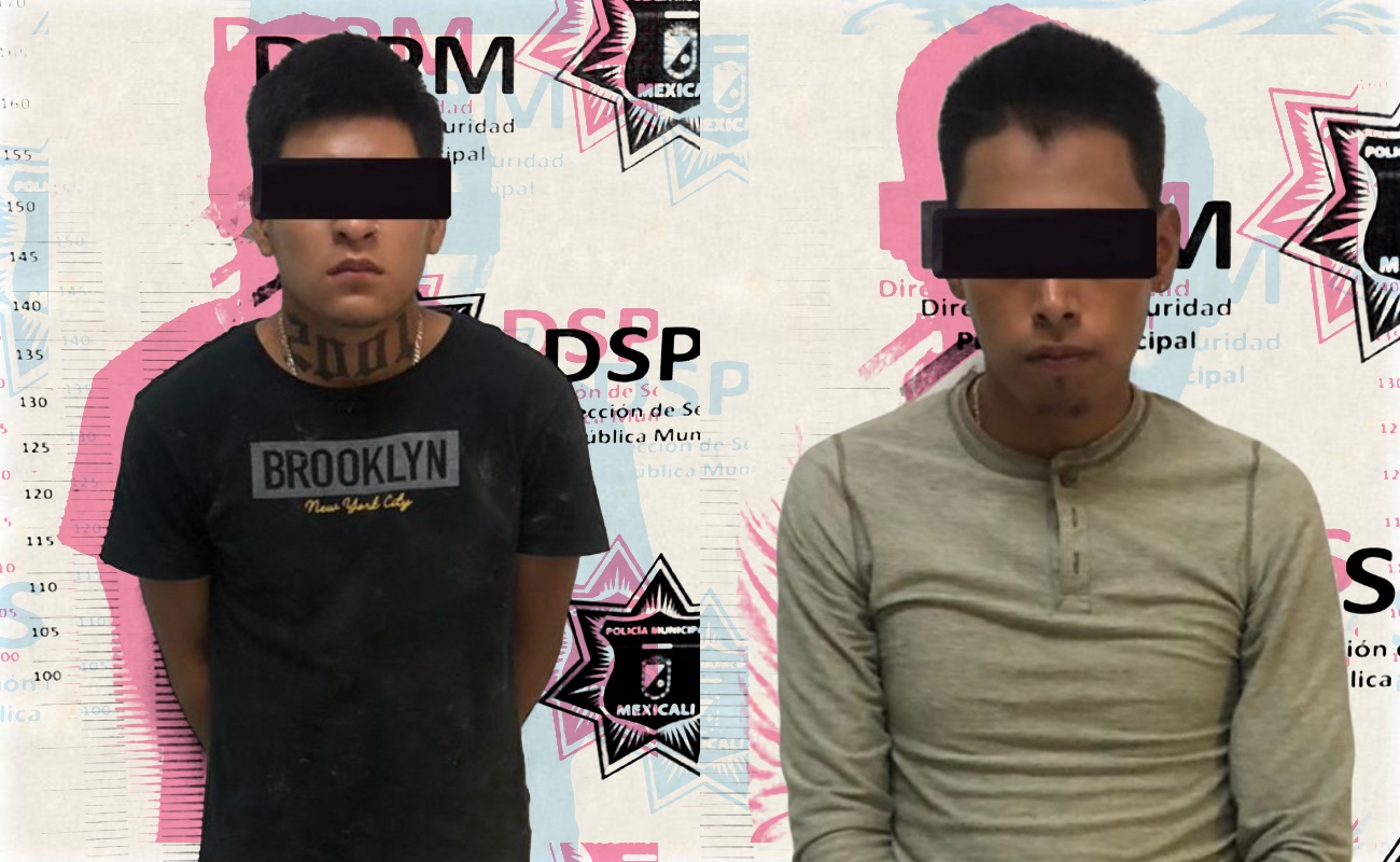 Identifican a jóvenes acusados de quemar vehículo en Mexicali