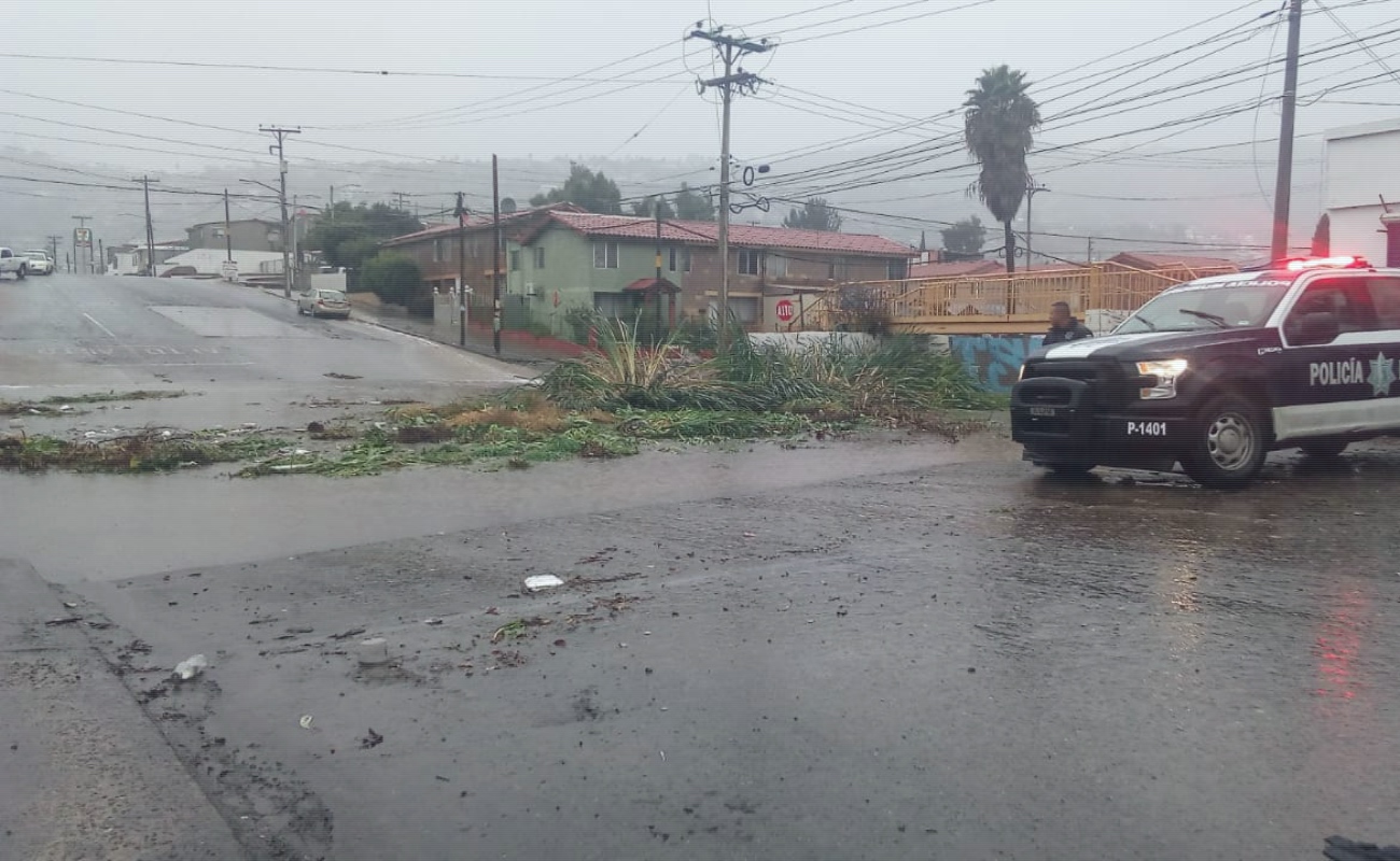 Alertan por fuertes lluvias para Ensenada y Tecate esta tarde