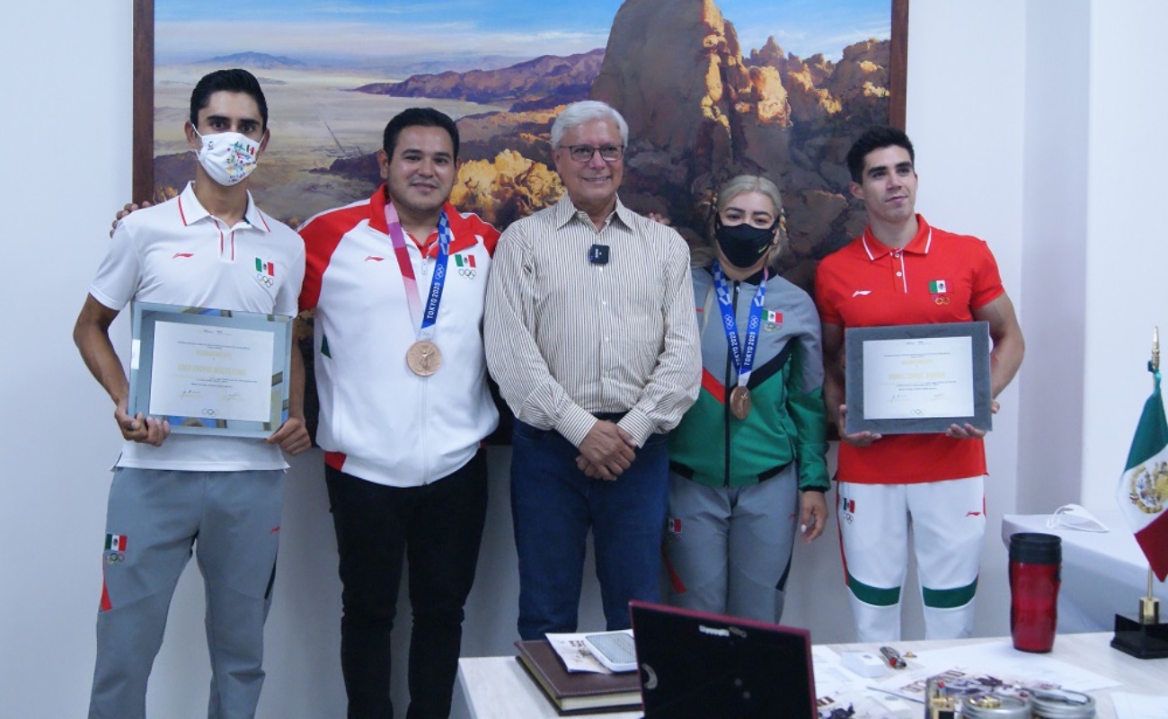 Reconoce Jaime Bonilla desempeño de deportistas bajacalifornianos en Tokio 2020