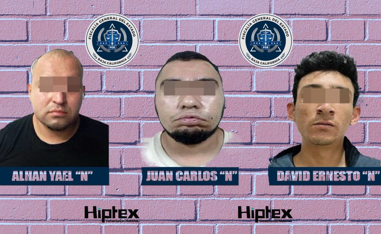 Tercia de violentos ladrones es puesta tras las rejas
