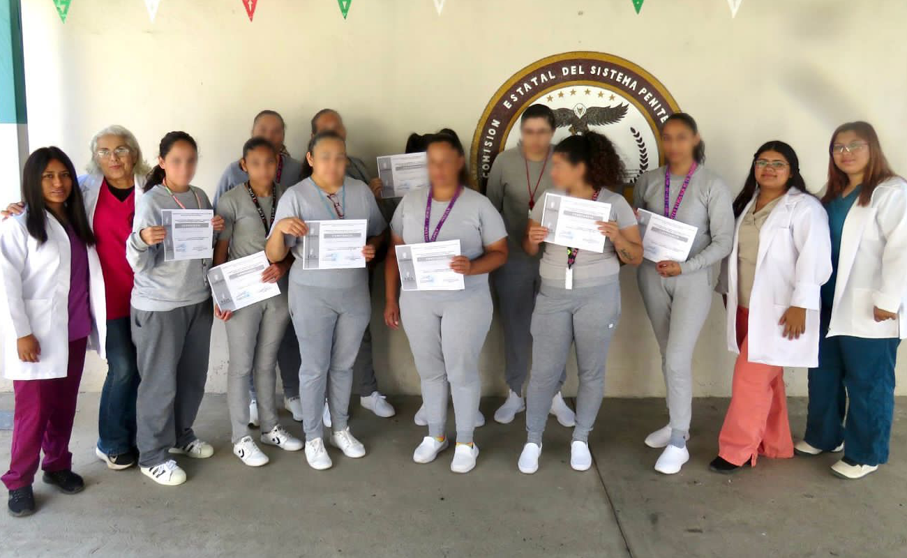 Fomentan desarrollo de valores en la población femenil del Centro Penitenciario de Ensenada