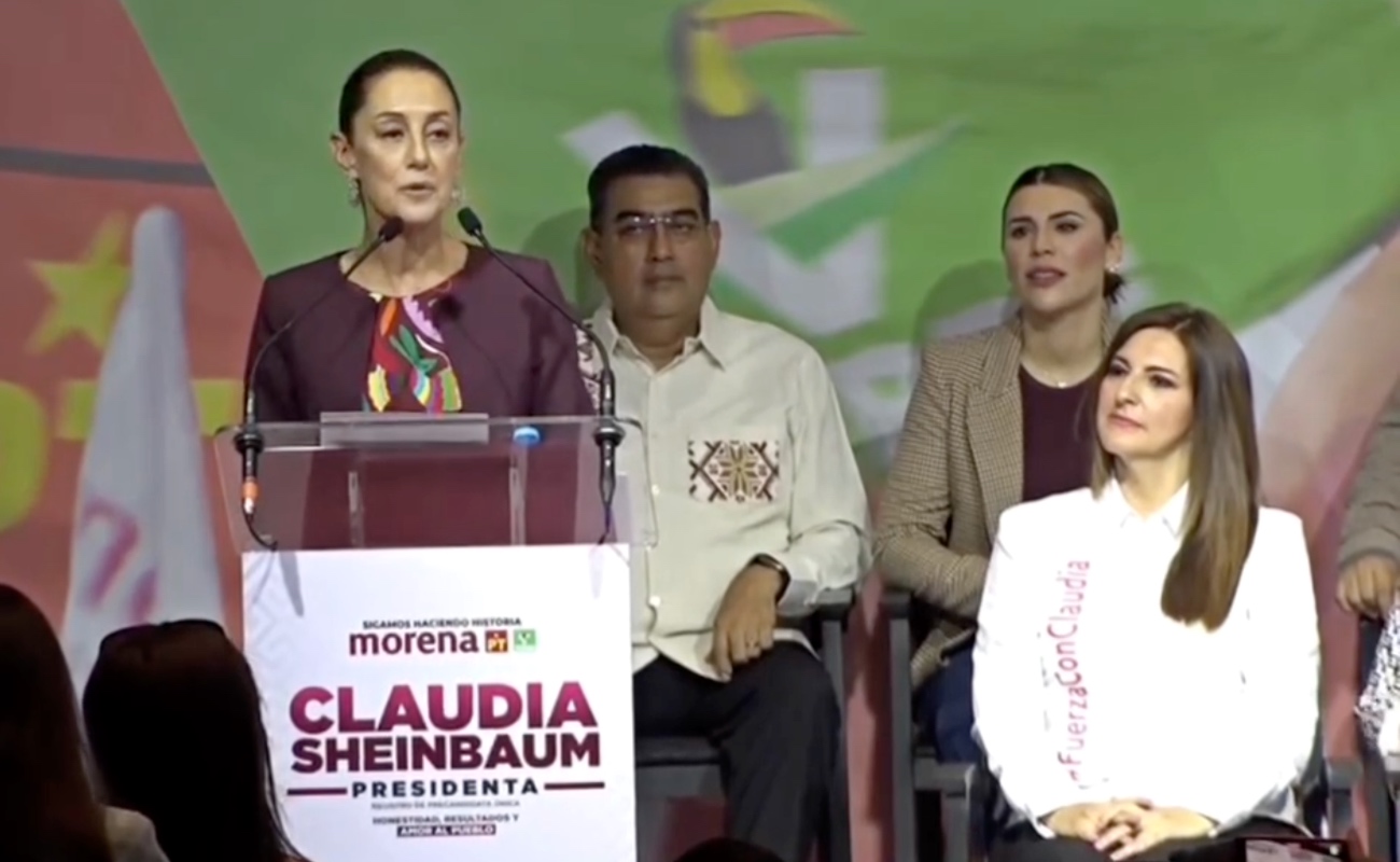 Es Claudia precandidata única a la presidencia por Morena y aliados