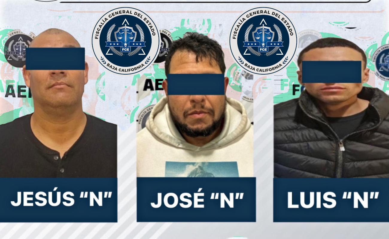 Caen tres prófugos de la ley en Tijuana
