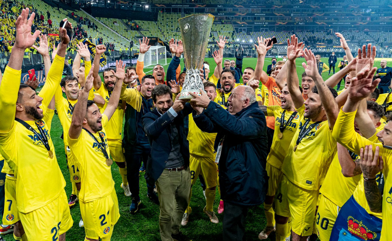 Villarreal gana la Europa League al vencer al Manchester United