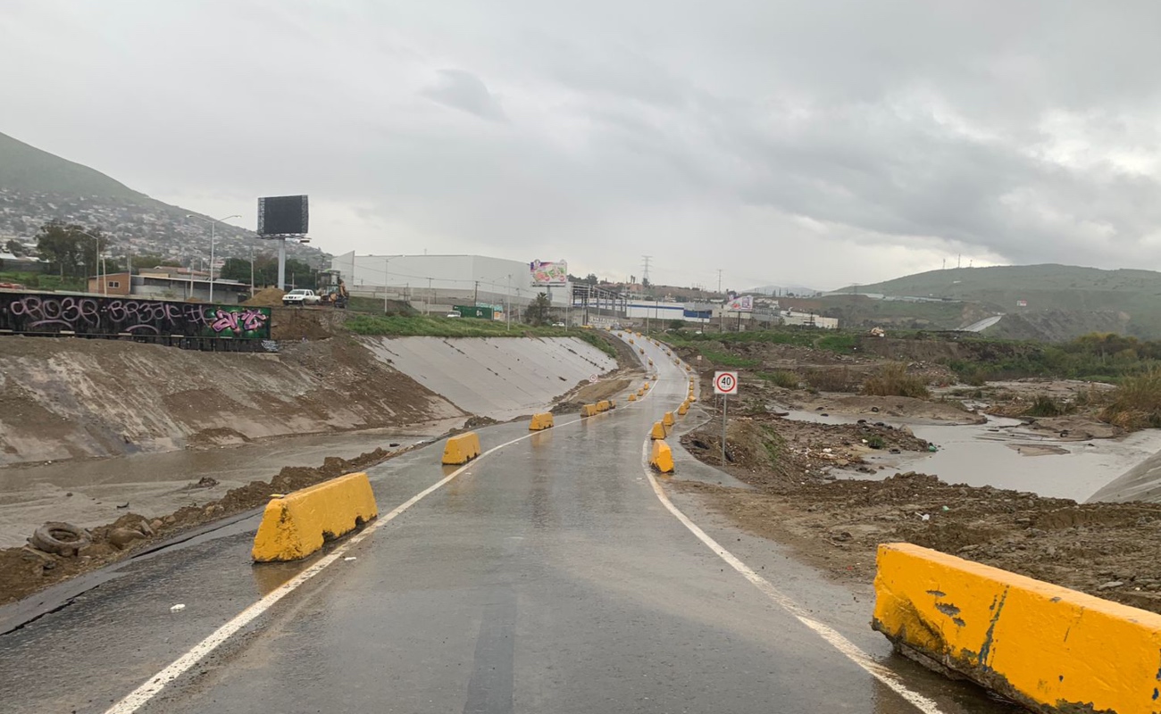 Cierran hoy ruta de desvío terraplén en Los Olivos por lluvias