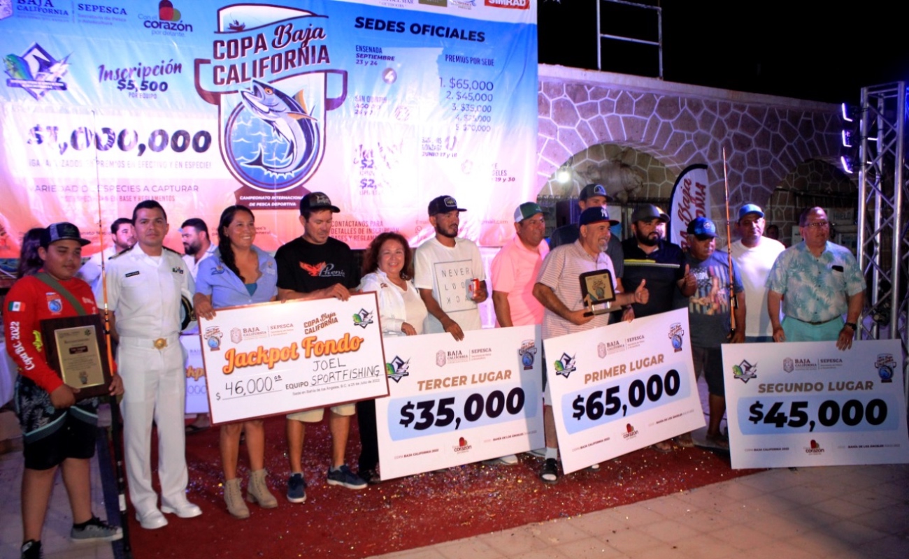 Genera “Copa Baja California” de pesca deportiva gran afluencia en Bahía de los Ángeles