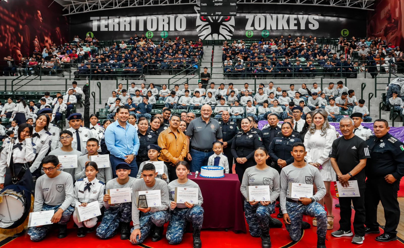 Celebran 64 años de forjar jóvenes con valores en la Policía Juvenil de Tijuana