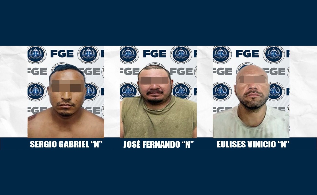 Aprisionan a tres violentadores familiares en Mexicali