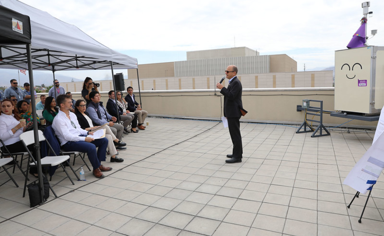 Celebra el Consulado General de EU en Tijuana el segundo aniversario de su monitor de calidad del aire