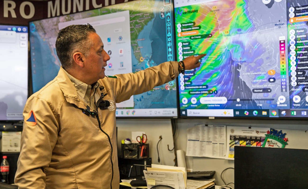 Serán tres días de lluvia para Tijuana: Protección Civil