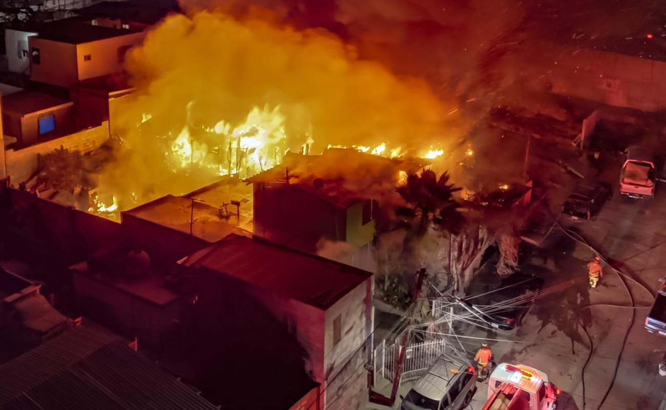 Se incendian dos casas en El Florido