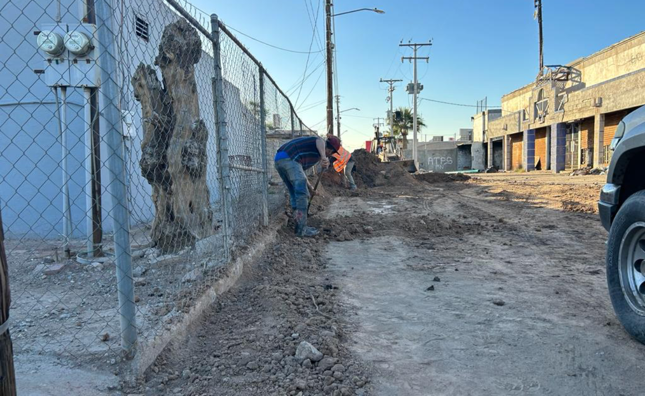 Repone CESPM línea de drenaje sanitario en la colonia Pueblo Nuevo