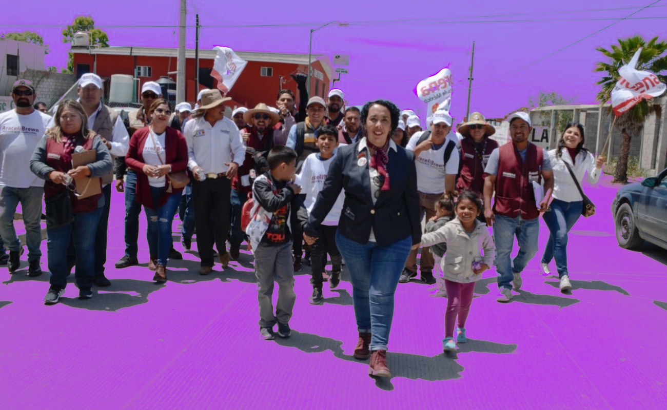 Propone Araceli Brown gobierno de inclusión para Rosarito