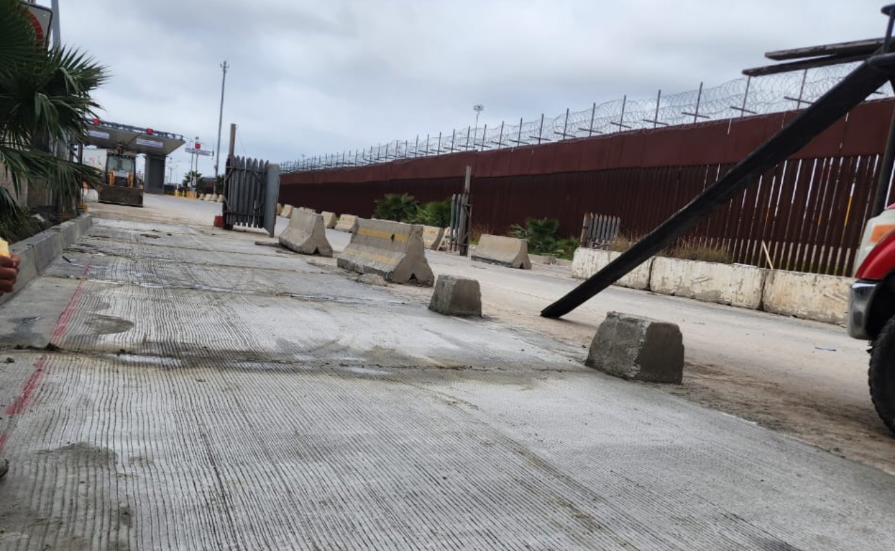 Inicia Ayuntamiento reparación del carril de exportación en Otay