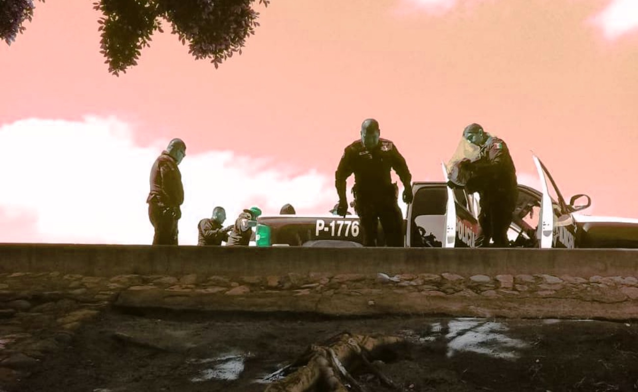 Realizan policías municipales operativo en Garita de San Ysidro
