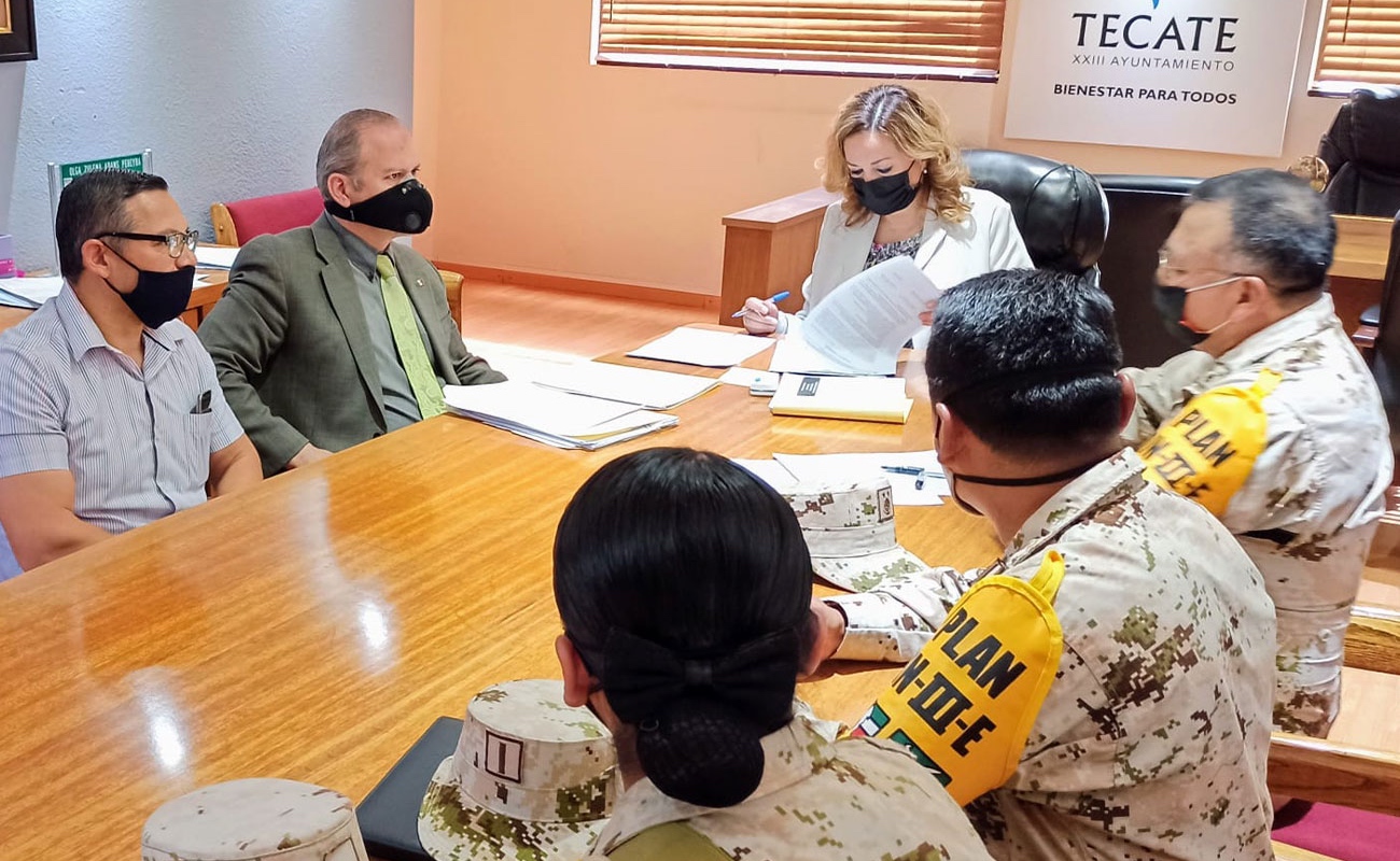 Donan predio para construir instalaciones para la Guardia Nacional en Tecate