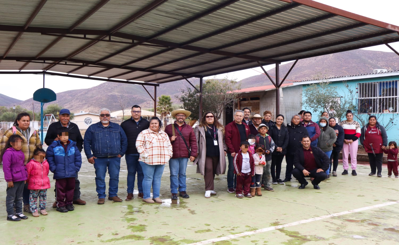 Recorre Secretaría de Educación planteles de la comunidad de San José de la Zorra