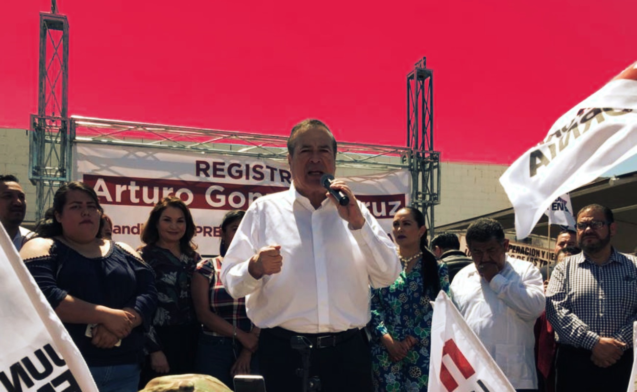 “No ha sido fácil llegar a este día”: González Cruz al registrarse candidato