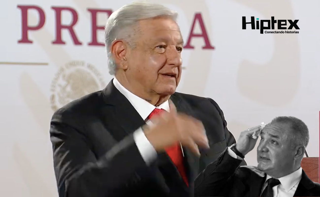 Pide Lopez Obrador a García Luna presentar pruebas, tras relacionarlo con el narco en una carta