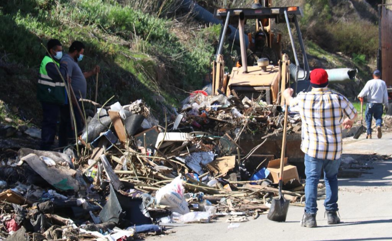 Retiran 10 toneladas de basura durante jornada de limpieza en San Antonio de los Buenos