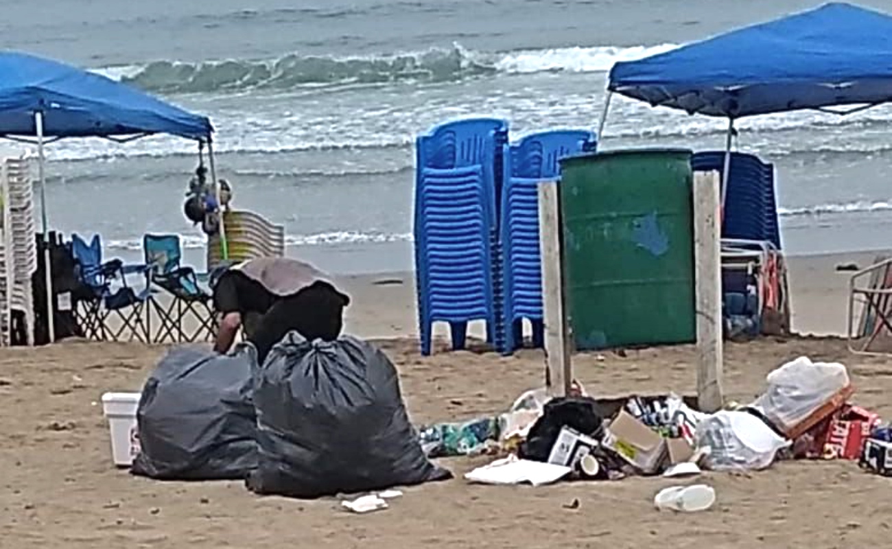 Recolectan 22 toneladas de basura en playas municipales en Ensenada