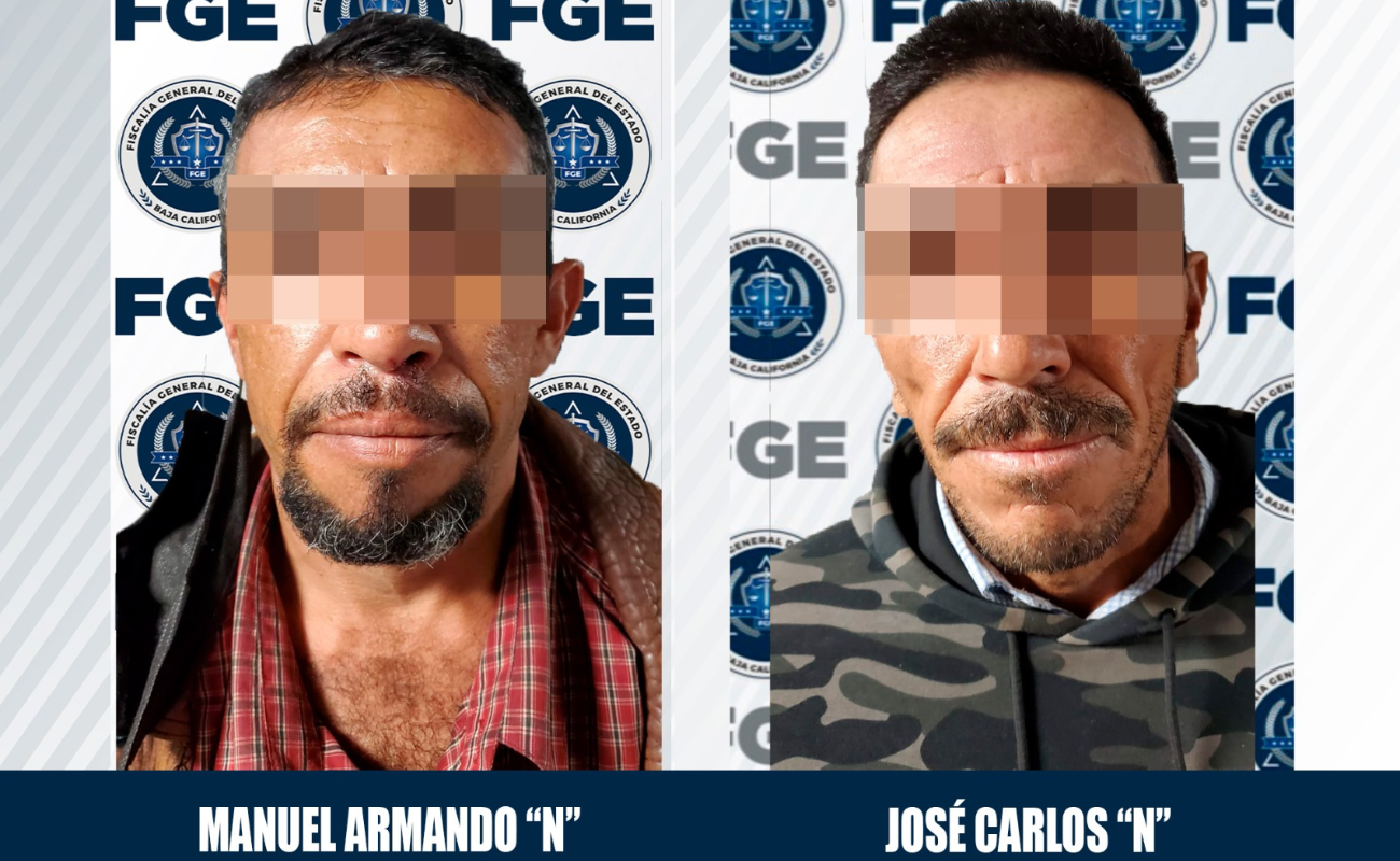 Detienen en Sonora a dos presuntos responsables de la desaparición de un mexicalense