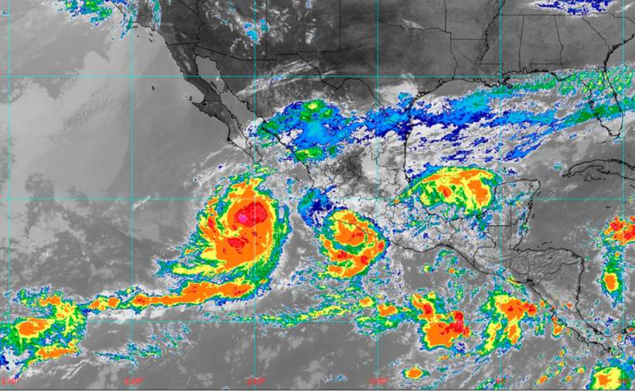 Toca tierra tormenta tropical Max en Guerrero