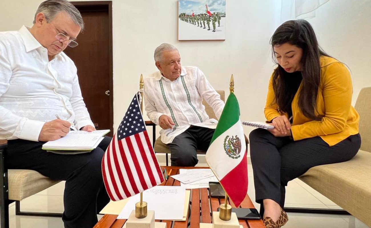 Hablan López Obrador y Biden para coordinar una estrategia que reduzca la migración a la frontera