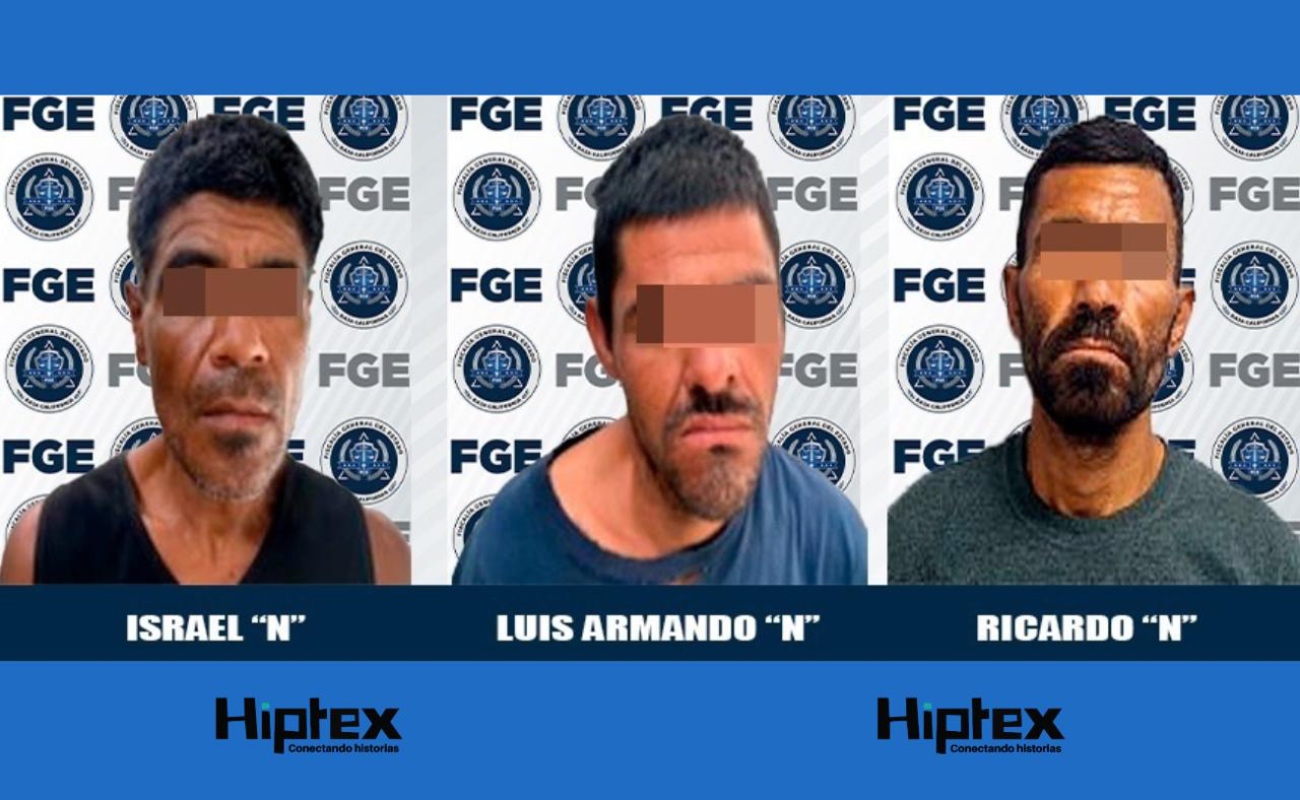 Prisión preventiva en contra de tres individuos por robo calificado