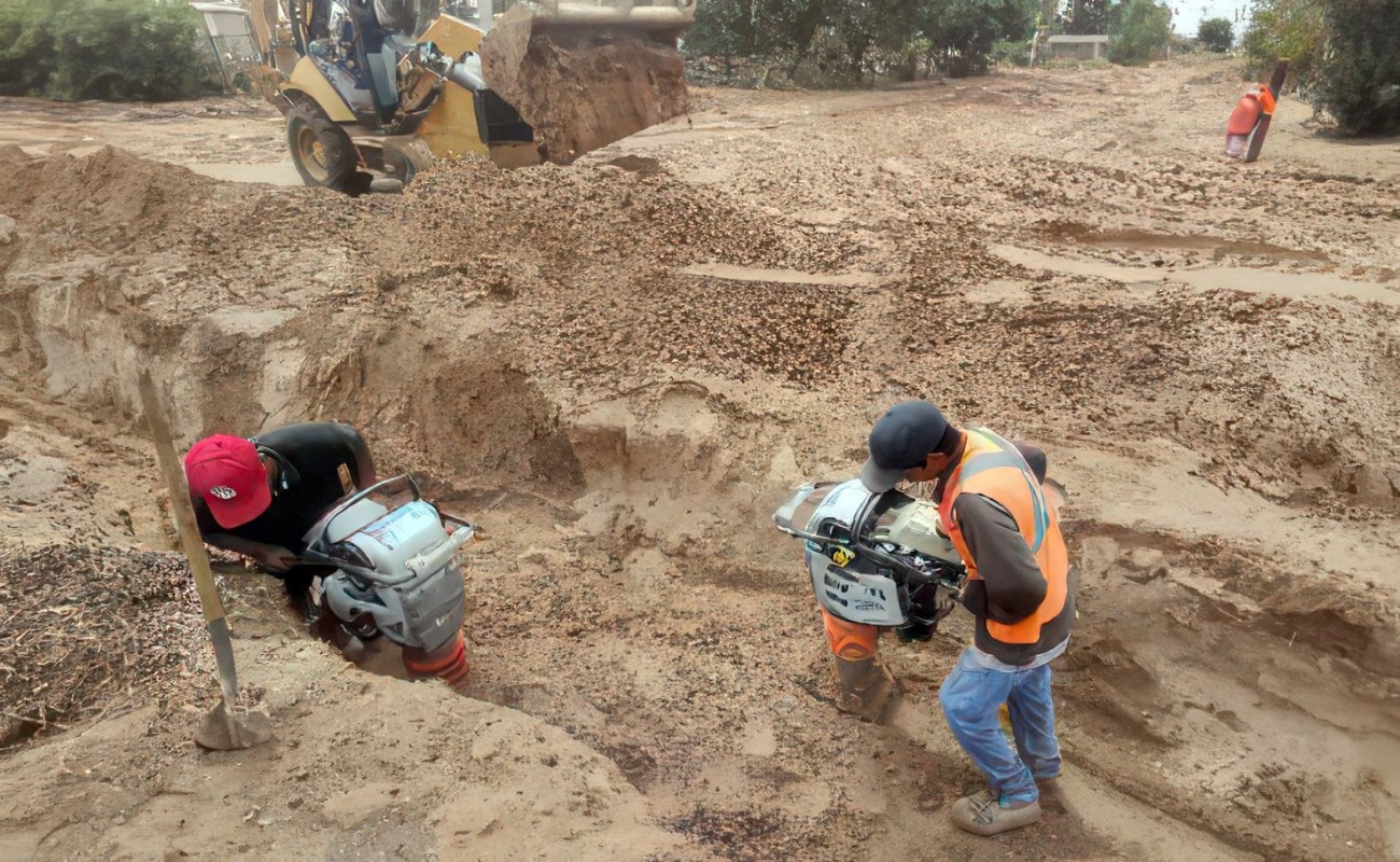 Mejoran servicio de agua y alcantarillado a ejidos González Ortega 1 y 2 en el valle de Mexicali