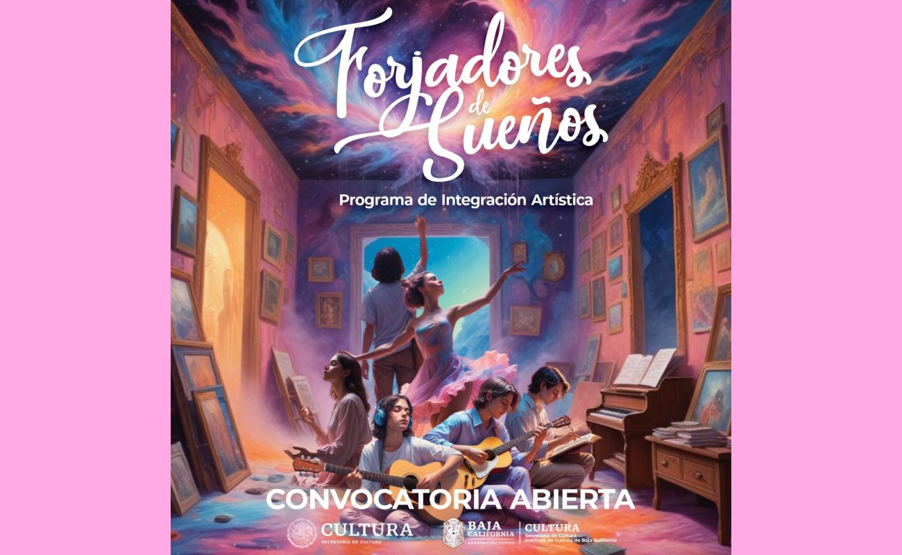 “Forjadores de sueños”, una convocatoria para impulsar la vocación artística de la población infantil y juvenil