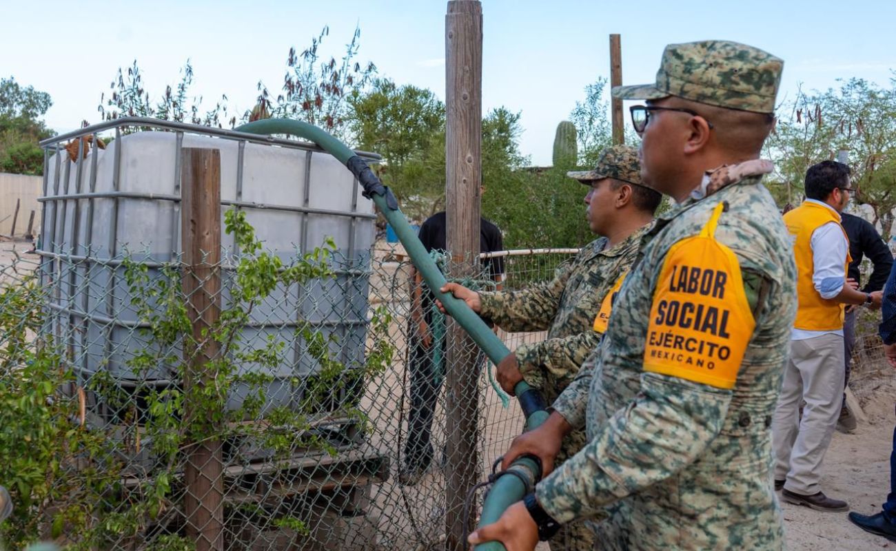 Apoyan a zonas vulnerables en operativo contra ele golpe de calor en San Felipe