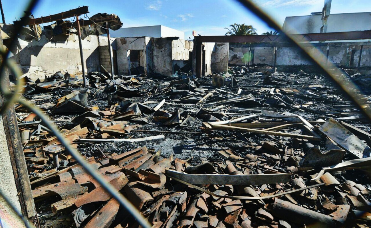 Indigente inició fuego en ex hotel Villas de Corona