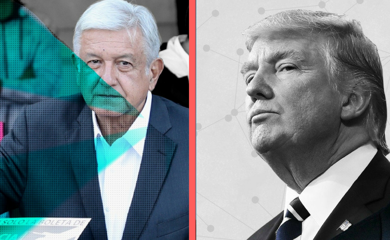 López Obrador recibe llamada de Trump; dialogan media hora