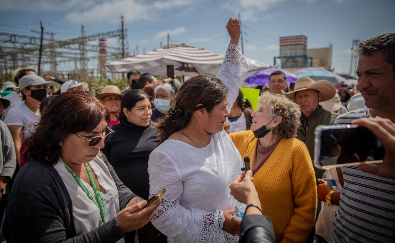 Pobladores de Maclovio Rojas advierten que ampliarán su manifestación en otras plantas de Pemex de BC