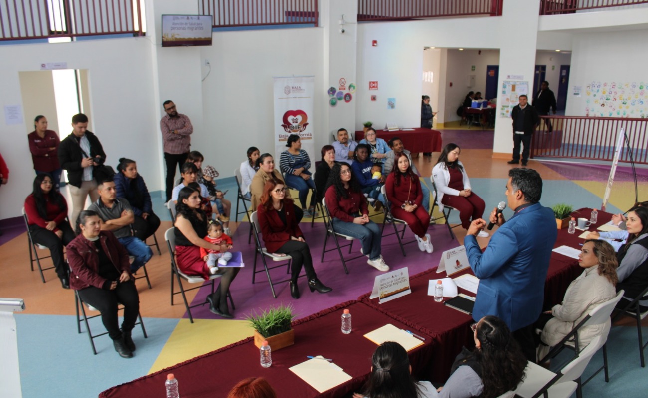Instalan comité de trabajo para garantizar la salud en el albergue Santuario Migrante de Tijuana