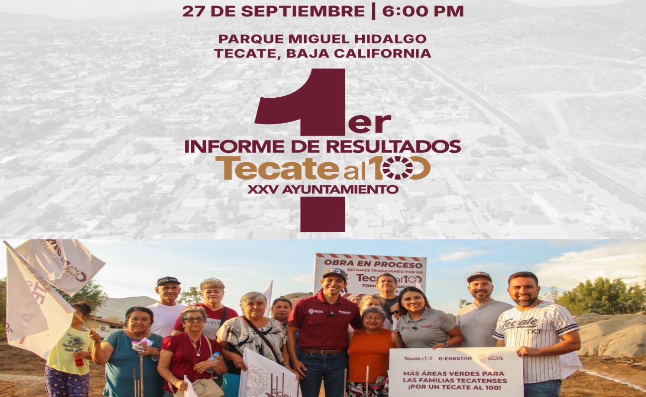 Rendirá Román Cota su primer Informe de Resultados este sábado