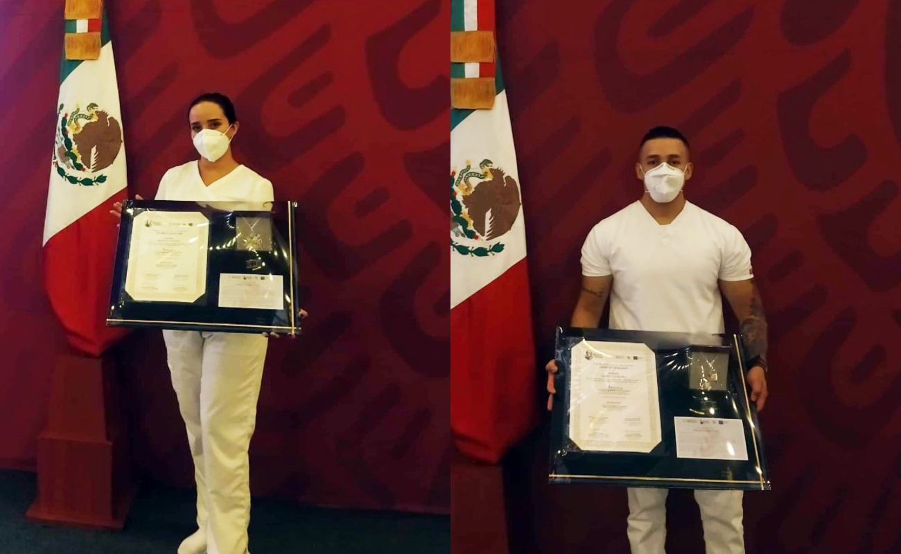 Reciben Medalla “Miguel Hidalgo” enfermeros del Hospital General de Mexicali