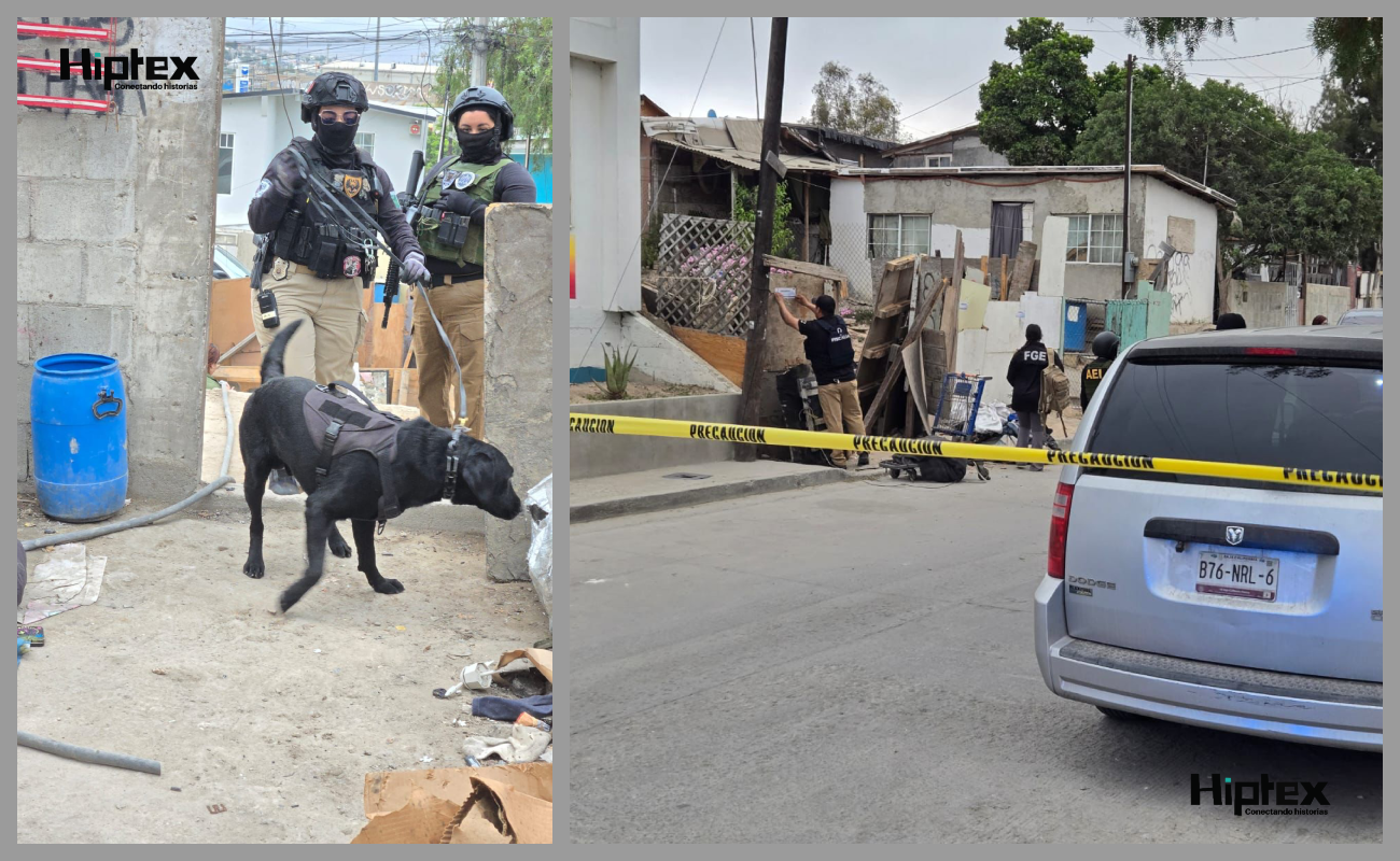 Catean inmueble en busca de una persona desaparecida